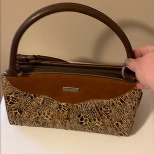 Miche handbag with animal print cover